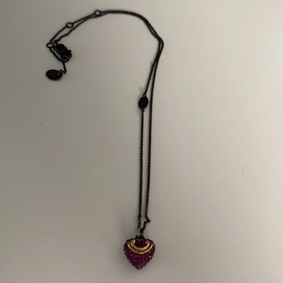 Juicy Couture Jewelry - Juicy Couture Pink Heart Necklace